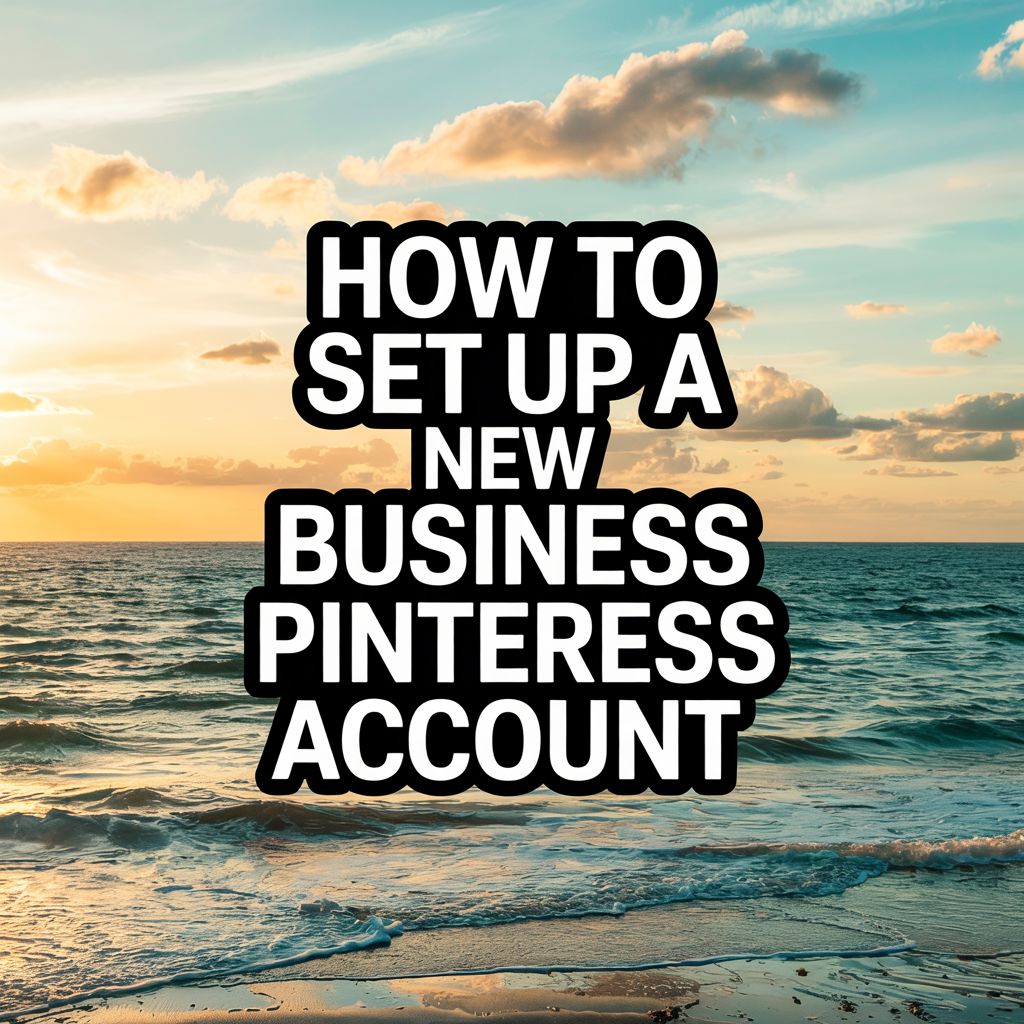 How to Set Up a New Pinterest Business Account