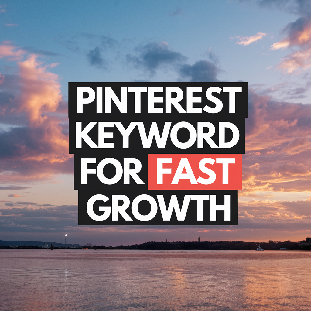 Pinterest Keyword Research for Fast Growth