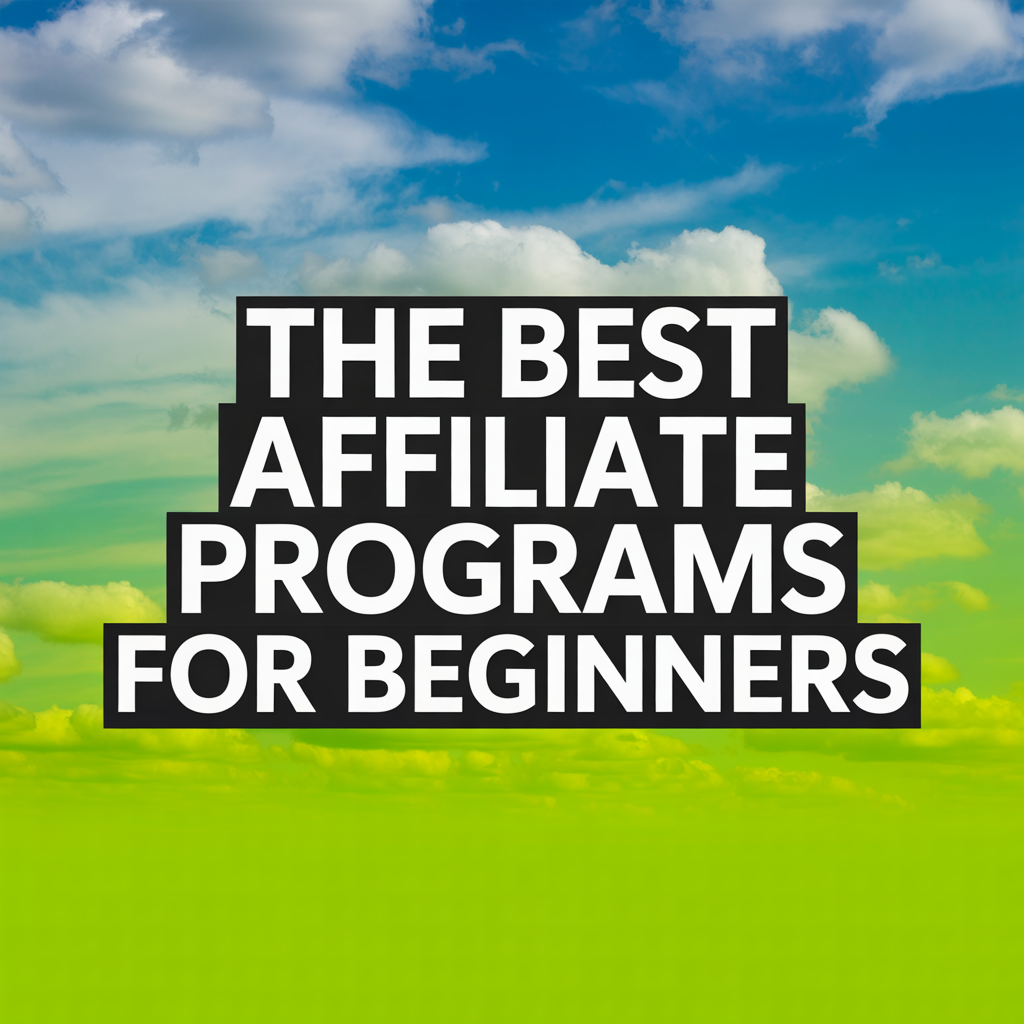 The Best Affiliate Programs for Beginners
