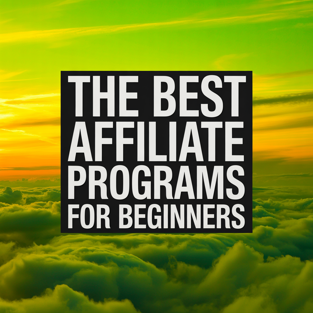 The Best Affiliate Programs for Beginners