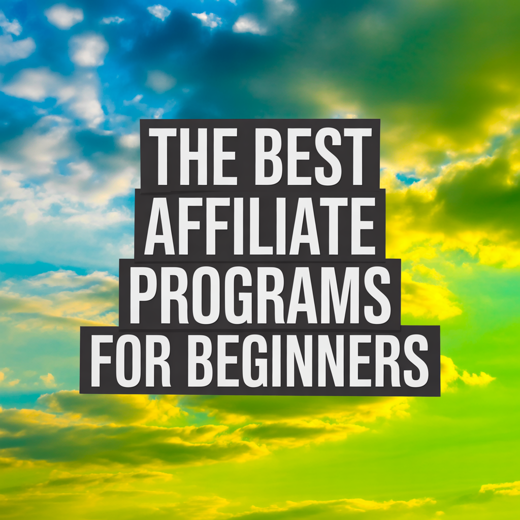 The Best Affiliate Programs for Beginners