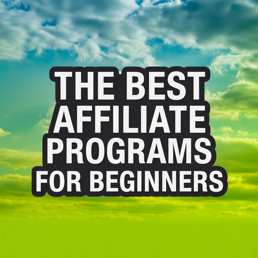 The Best Affiliate Programs for Beginners