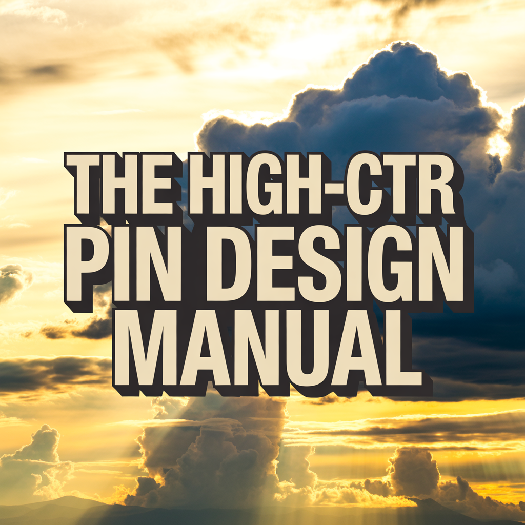 The High-CTR Pin Design Manual