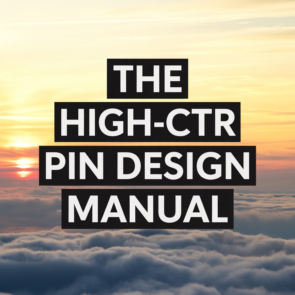 The High-CTR Pin Design Manual
