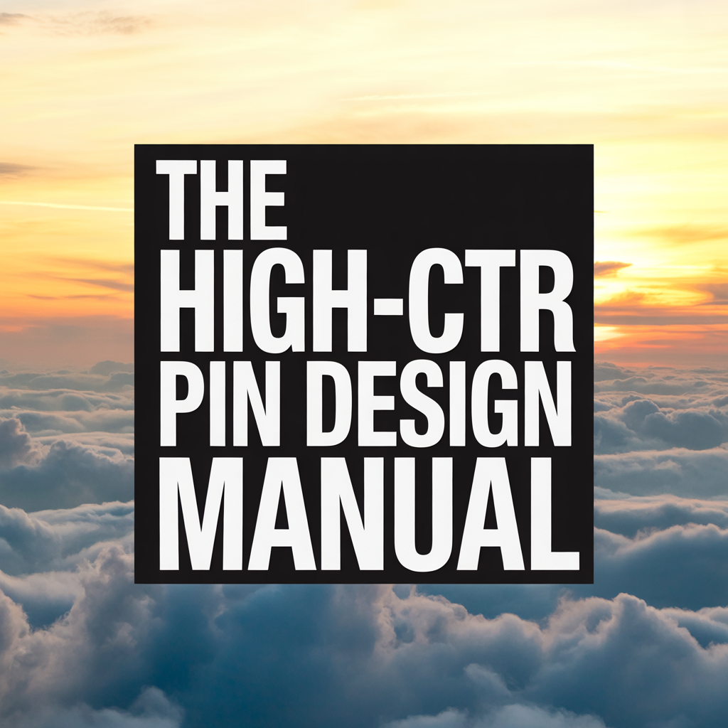 The High-CTR Pin Design Manual