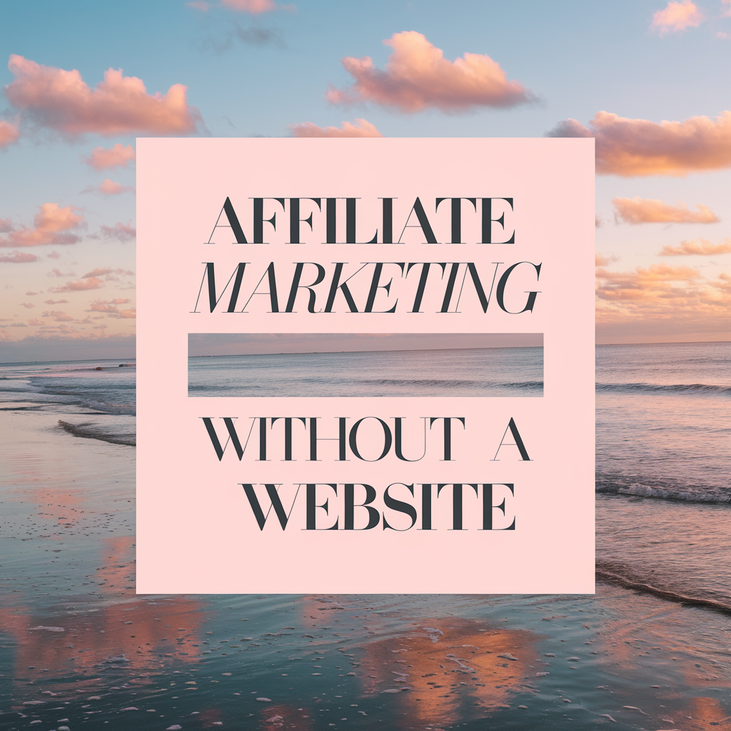 Affiliate Marketing Without a Website